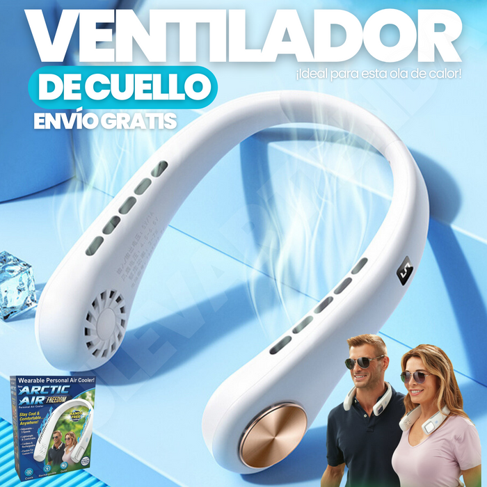 Ventilador Cuello Inalámbrico Portátil