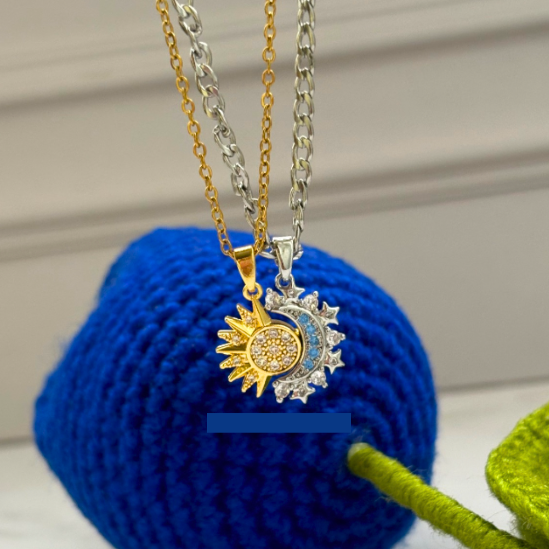 collar sol y luna