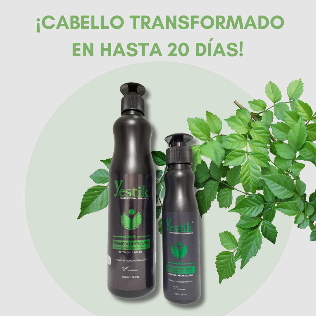Tónico y Shampoo anticaida