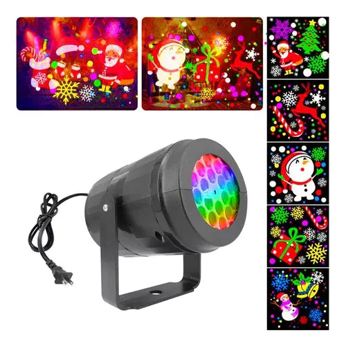 Proyector Mágico Navideño a Corriente (C)