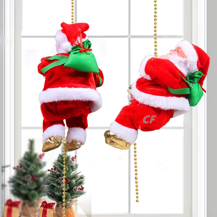 PAPA NOEL ESCALADOR CON CUERDA(2 x1)