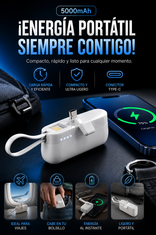 Power Bank pro (Cargador inalambrico)