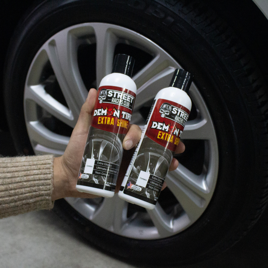 KIT COMPLETO PARA TU AUTO  Brillo de Llantas + perfume alfa