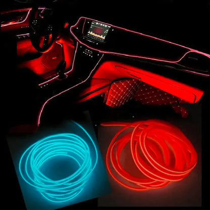 TIRA DE LUCES LED PARA INTERIOR DEL AUTOMÓVIL