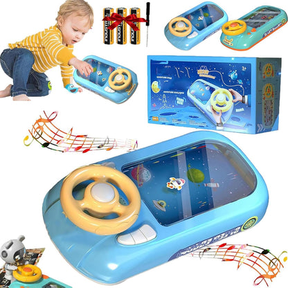 Simulador Infantil con Volante Interactivo