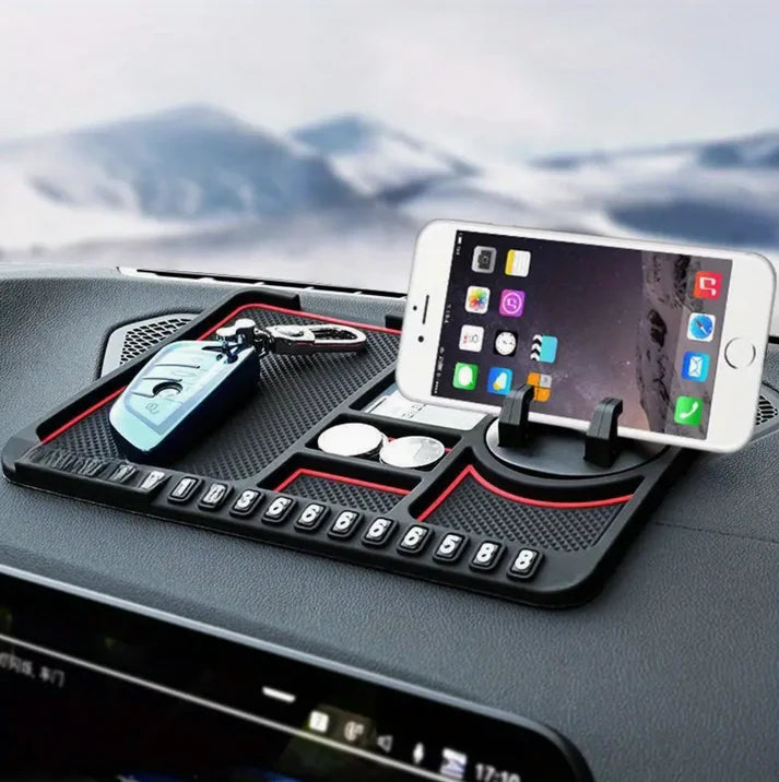 Soporte Antideslizante para Celular 4 en 1 para Auto