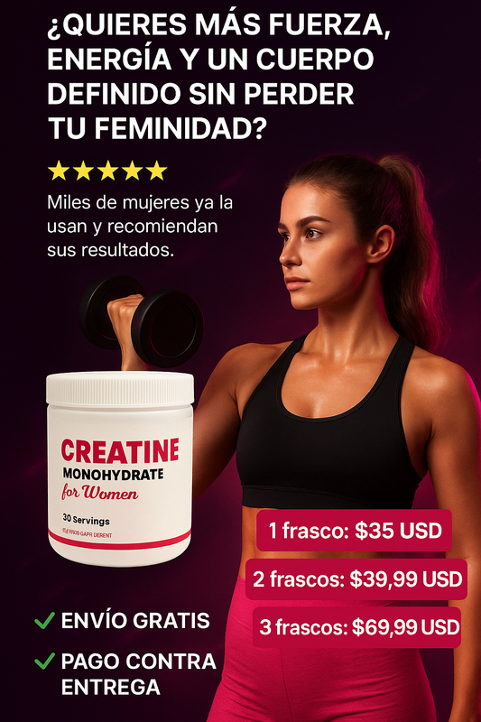 CREATINA FOR WOMEN