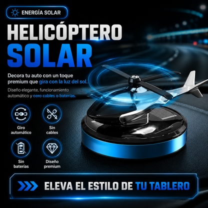HELICOPTERO SOLAR AMBIENTADOR