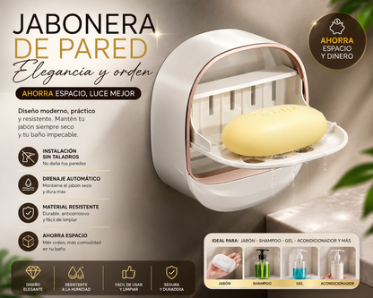 OFERTA X3  JABONERA DE PARED