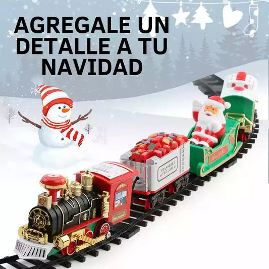 Tren Navideño Encantado - Crea Momentos Mágicos que Perduran🎄🚂