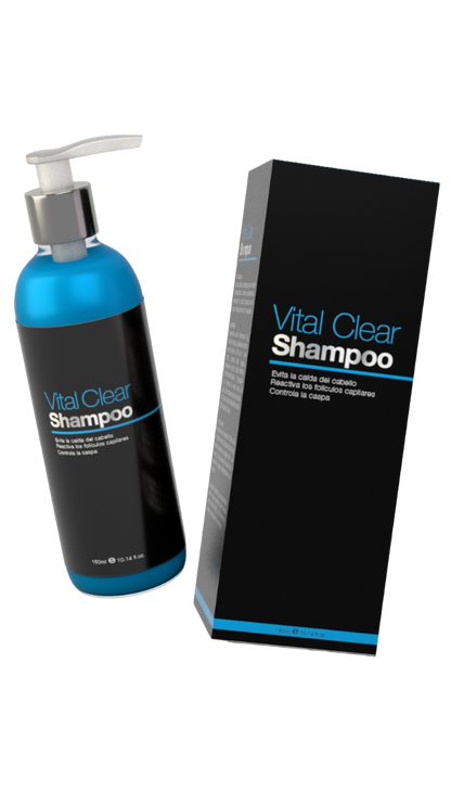 Vital Clear Shampoo Anticaspa y Caida + Envio gratis
