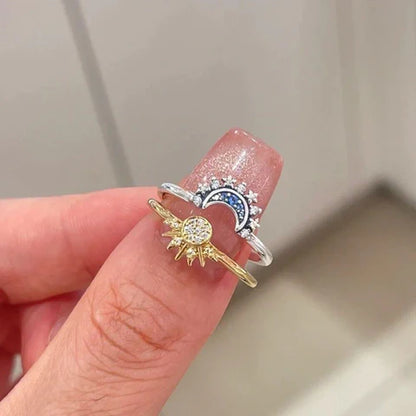 ANILLOS SOL Y LUNA