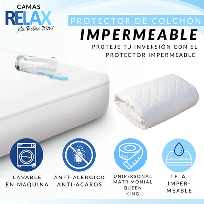 PROTECTOR DE COLCHON IMPERMEABLE