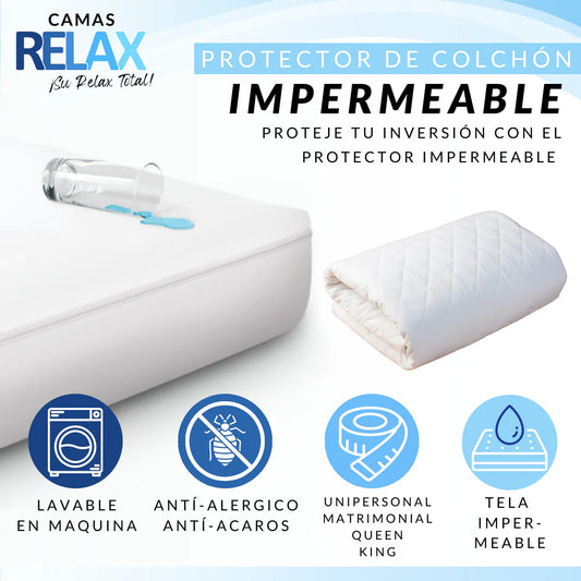 PROTECTOR DE COLCHON IMPERMEABLE