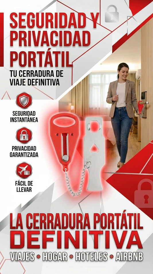Cerradura Portatil Para Puertas
